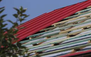 Traps Green corrugated roofing costs